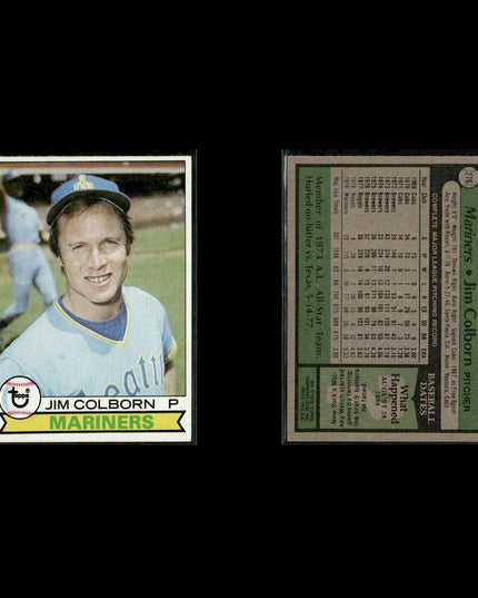 Seattle Mariners 1979 Topps Baseball 48-Card Lot Topps VG
