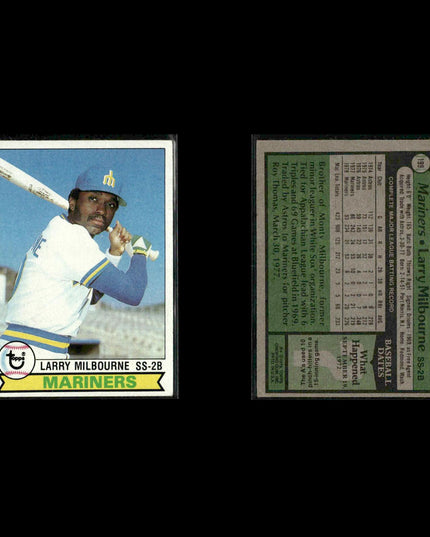 Seattle Mariners 1979 Topps Baseball 48-Card Lot Topps VG
