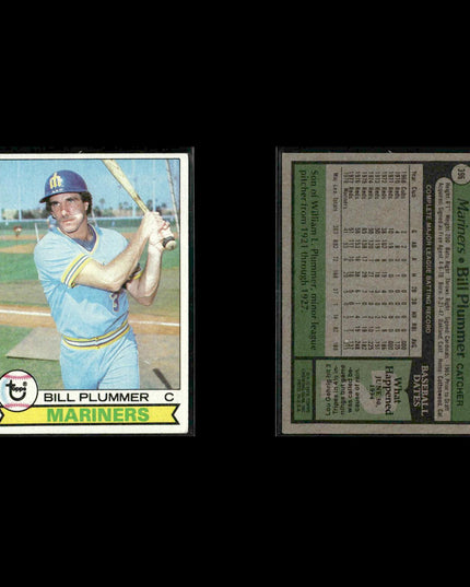 Seattle Mariners 1979 Topps Baseball 48-Card Lot Topps VG