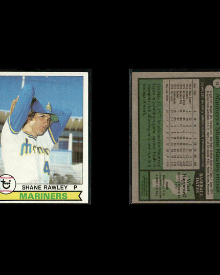 Seattle Mariners 1979 Topps Baseball 48-Card Lot Topps VG