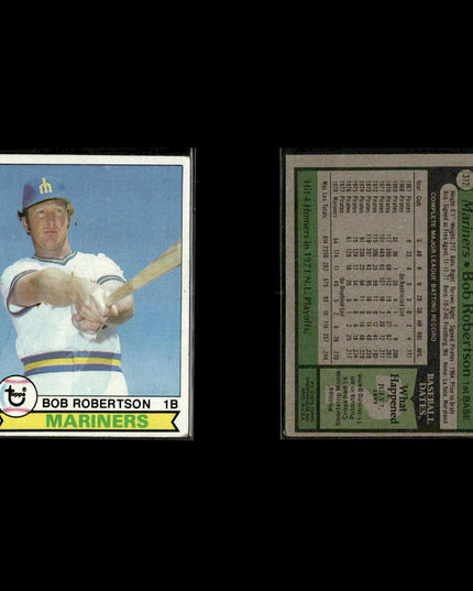 Seattle Mariners 1979 Topps Baseball 48-Card Lot Topps VG