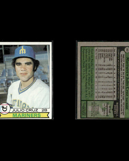 Seattle Mariners 1979 Topps Baseball 48-Card Lot Topps VG