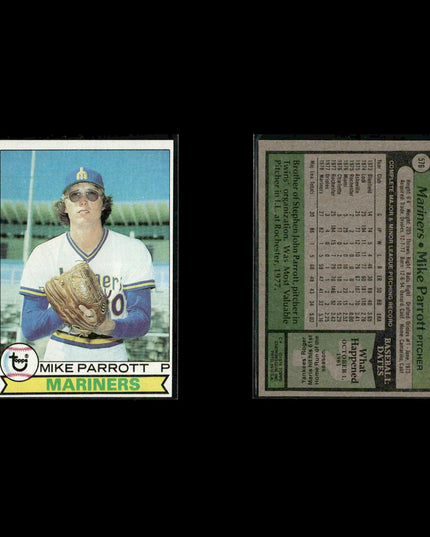 Seattle Mariners 1979 Topps Baseball 48-Card Lot Topps VG