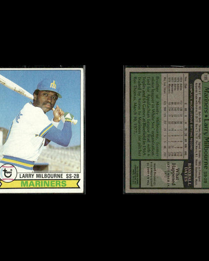 Seattle Mariners 1979 Topps Baseball 48-Card Lot Topps VG