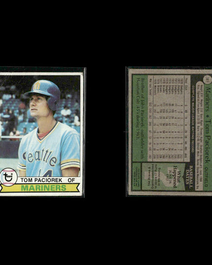 Seattle Mariners 1979 Topps Baseball 48-Card Lot Topps VG