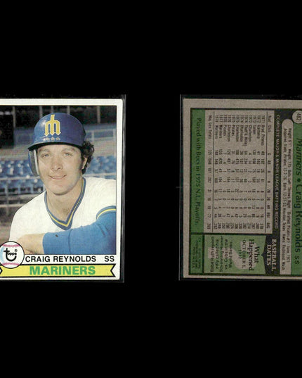 Seattle Mariners 1979 Topps Baseball 48-Card Lot Topps VG