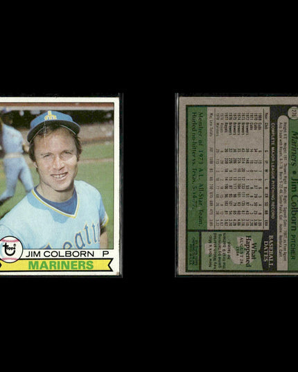 Seattle Mariners 1979 Topps Baseball 48-Card Lot Topps VG