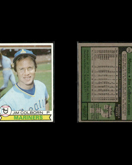 Seattle Mariners 1979 Topps Baseball 48-Card Lot Topps VG