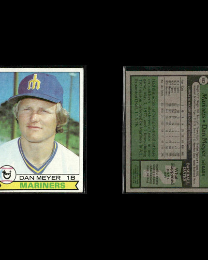 Seattle Mariners 1979 Topps Baseball 48-Card Lot Topps VG