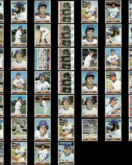 New York Mets 1979 Topps Baseball 46-Card Lot Topps VG