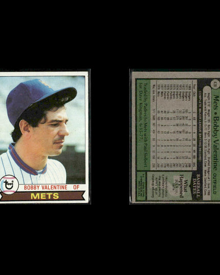 New York Mets 1979 Topps Baseball 46-Card Lot Topps VG