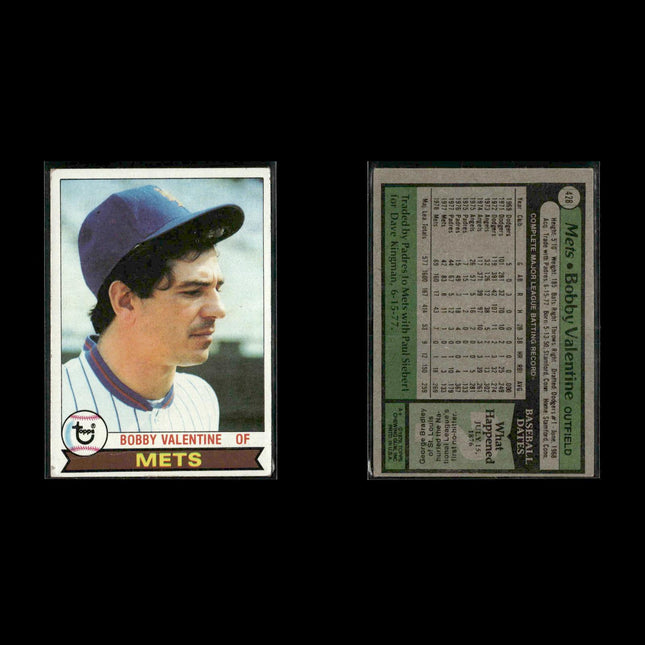 New York Mets 1979 Topps Baseball 46-Card Lot Topps VG