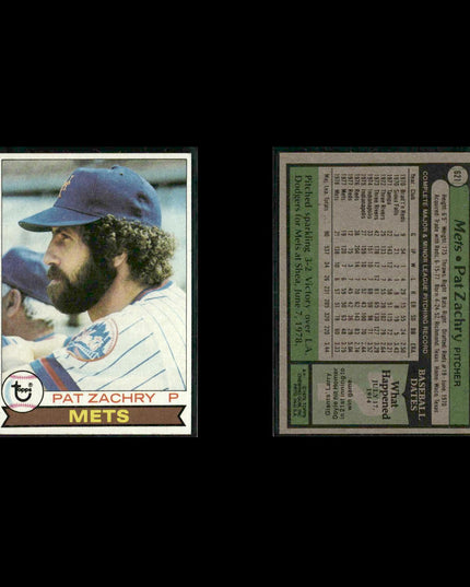 New York Mets 1979 Topps Baseball 46-Card Lot Topps VG