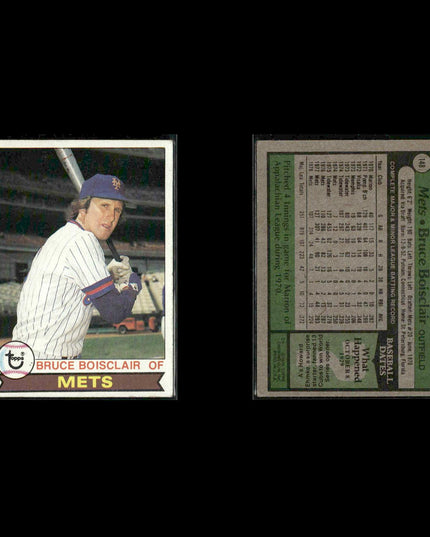 New York Mets 1979 Topps Baseball 46-Card Lot Topps VG