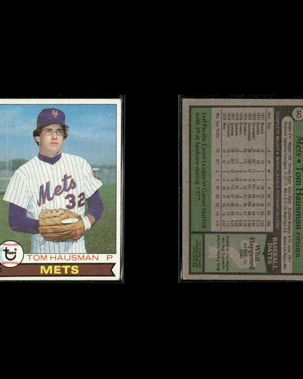 New York Mets 1979 Topps Baseball 46-Card Lot Topps VG