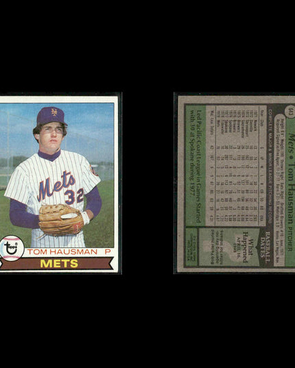 New York Mets 1979 Topps Baseball 46-Card Lot Topps VG