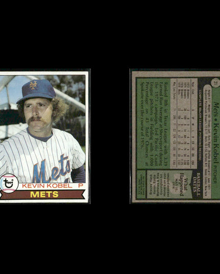 New York Mets 1979 Topps Baseball 46-Card Lot Topps VG