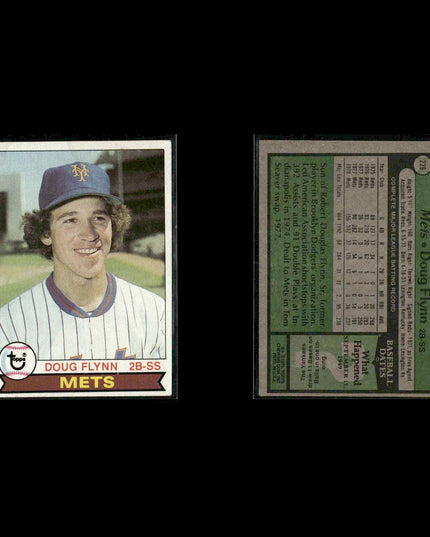 New York Mets 1979 Topps Baseball 46-Card Lot Topps VG