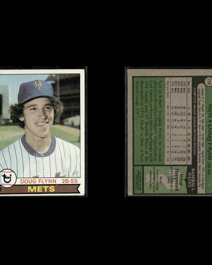 New York Mets 1979 Topps Baseball 46-Card Lot Topps VG