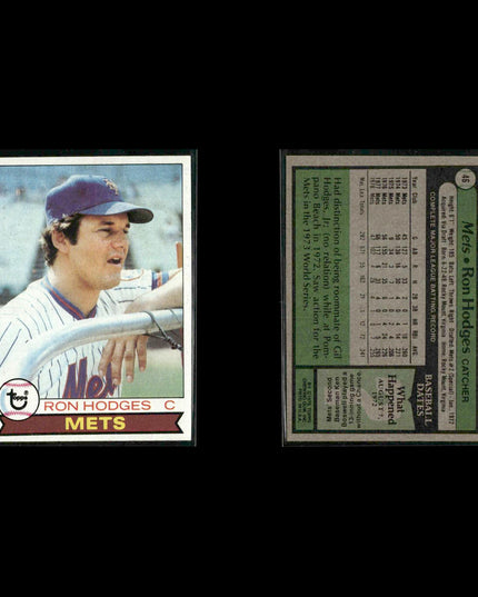 New York Mets 1979 Topps Baseball 46-Card Lot Topps VG