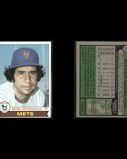 New York Mets 1979 Topps Baseball 46-Card Lot Topps VG
