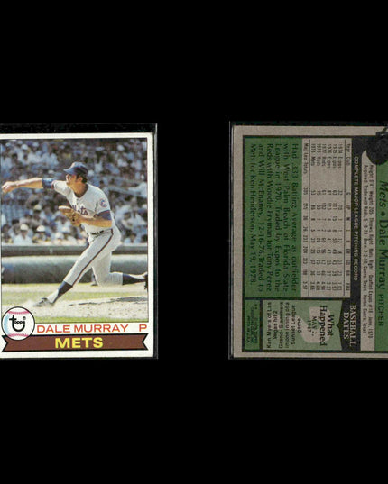 New York Mets 1979 Topps Baseball 46-Card Lot Topps VG