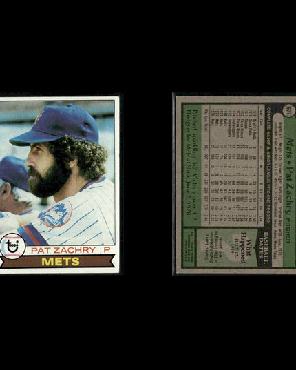 New York Mets 1979 Topps Baseball 46-Card Lot Topps VG