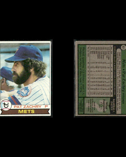 New York Mets 1979 Topps Baseball 46-Card Lot Topps VG