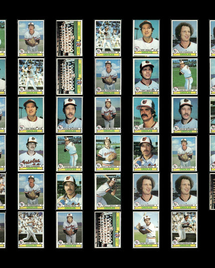 Baltimore Orioles 1979 Topps Baseball 41-Card Lot Topps VG