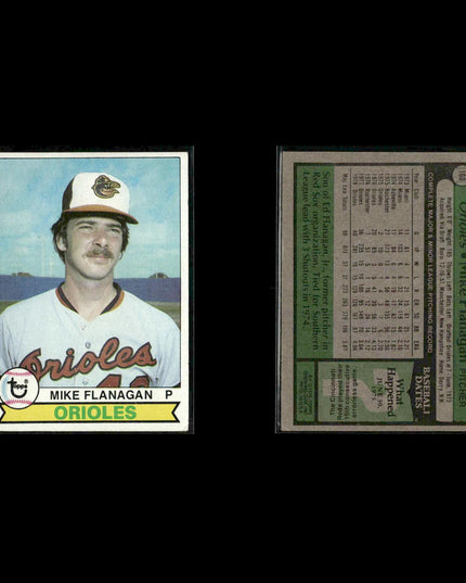 Baltimore Orioles 1979 Topps Baseball 41-Card Lot Topps VG