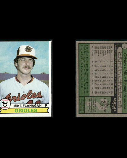 Baltimore Orioles 1979 Topps Baseball 41-Card Lot Topps VG