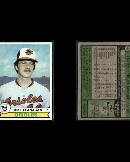 Baltimore Orioles 1979 Topps Baseball 41-Card Lot Topps VG