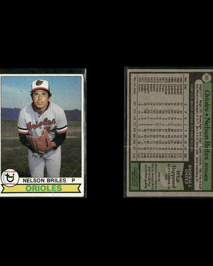 Baltimore Orioles 1979 Topps Baseball 41-Card Lot Topps VG