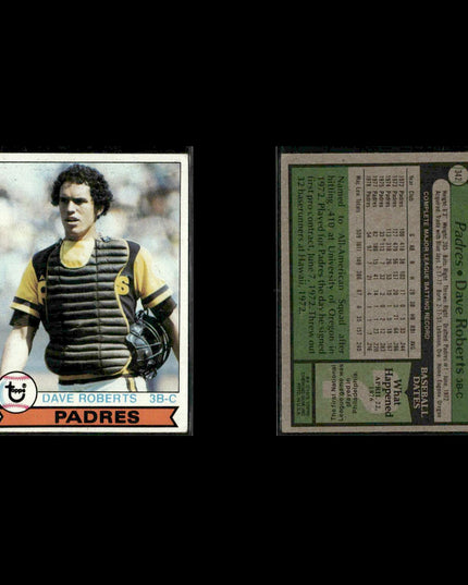 San Diego Padres 1979 Topps Baseball 39-Card Lot Topps VG