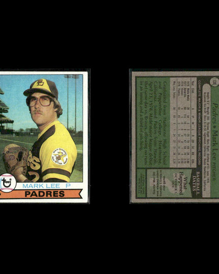 San Diego Padres 1979 Topps Baseball 39-Card Lot Topps VG