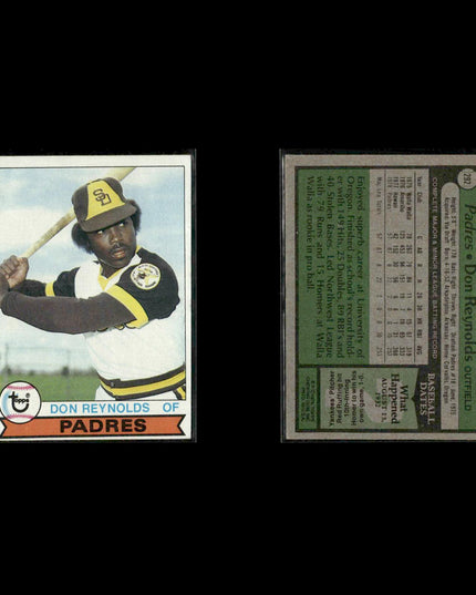 San Diego Padres 1979 Topps Baseball 39-Card Lot Topps VG