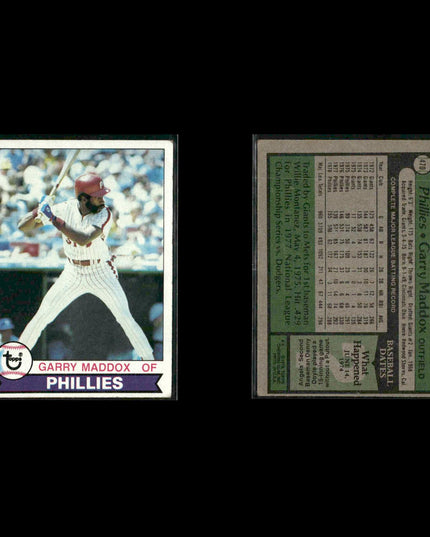Philadelphia Phillies 1979 Topps Baseball 38-Card Lot Topps VG