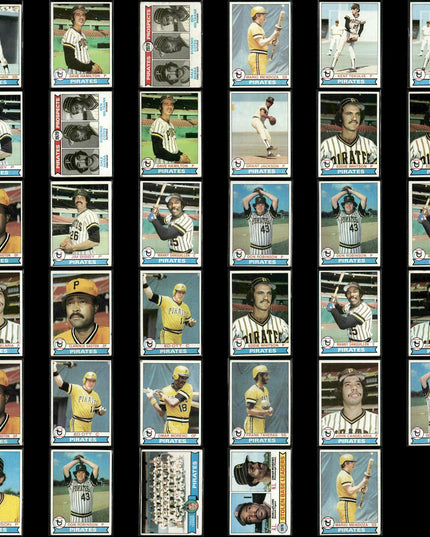 Pittsburgh Pirates 1979 Topps Baseball 35-Card Lot Topps VG