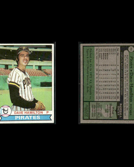 Pittsburgh Pirates 1979 Topps Baseball 35-Card Lot Topps VG