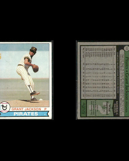 Pittsburgh Pirates 1979 Topps Baseball 35-Card Lot Topps VG