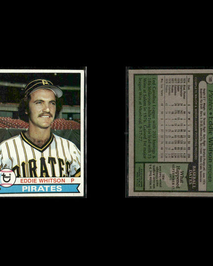 Pittsburgh Pirates 1979 Topps Baseball 35-Card Lot Topps VG