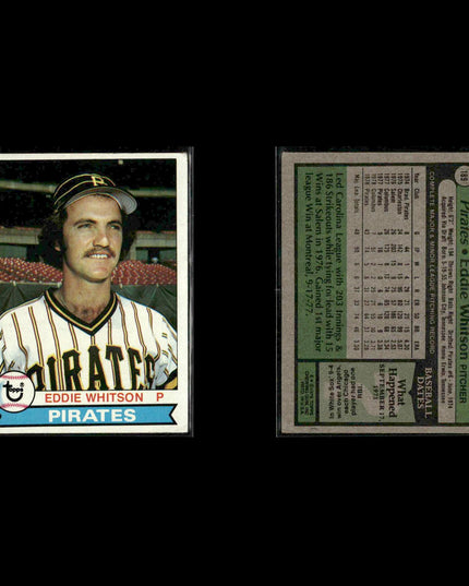 Pittsburgh Pirates 1979 Topps Baseball 35-Card Lot Topps VG