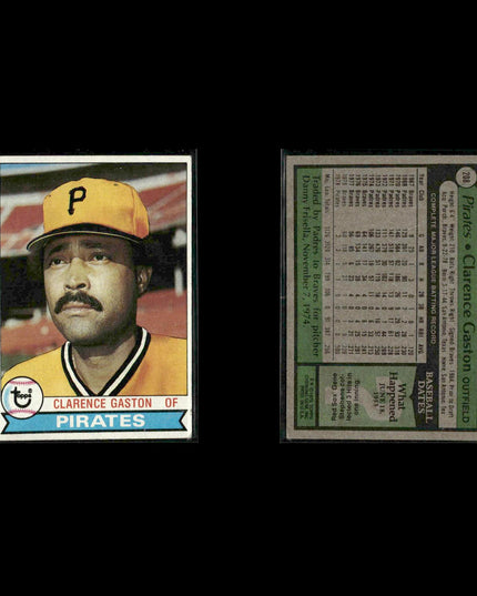 Pittsburgh Pirates 1979 Topps Baseball 35-Card Lot Topps VG