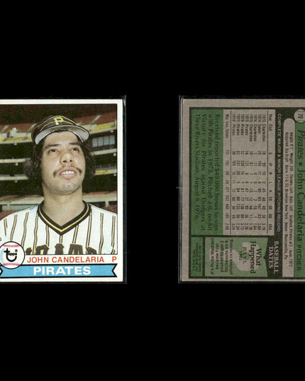 Pittsburgh Pirates 1979 Topps Baseball 35-Card Lot Topps VG