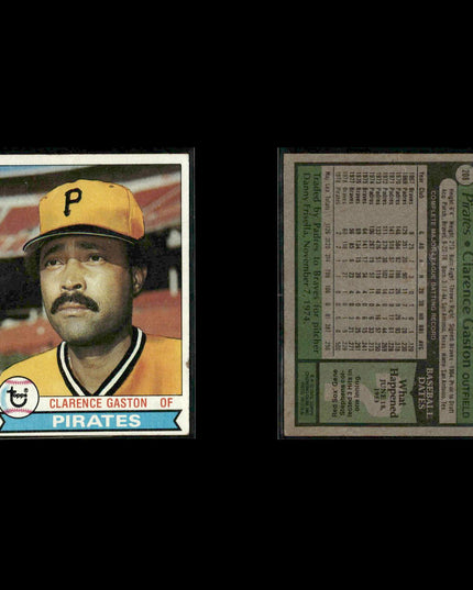 Pittsburgh Pirates 1979 Topps Baseball 35-Card Lot Topps VG