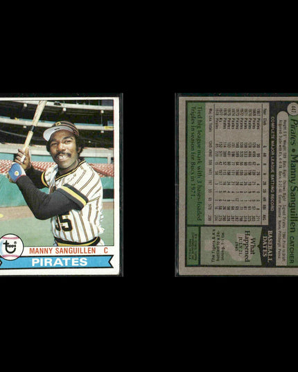Pittsburgh Pirates 1979 Topps Baseball 35-Card Lot Topps VG