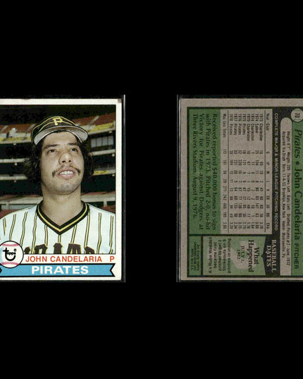 Pittsburgh Pirates 1979 Topps Baseball 35-Card Lot Topps VG