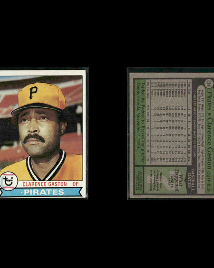 Pittsburgh Pirates 1979 Topps Baseball 35-Card Lot Topps VG