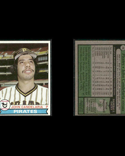 Pittsburgh Pirates 1979 Topps Baseball 35-Card Lot Topps VG