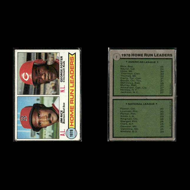 Boston Red Sox 1979 Topps Baseball 42-Card Lot Topps VG